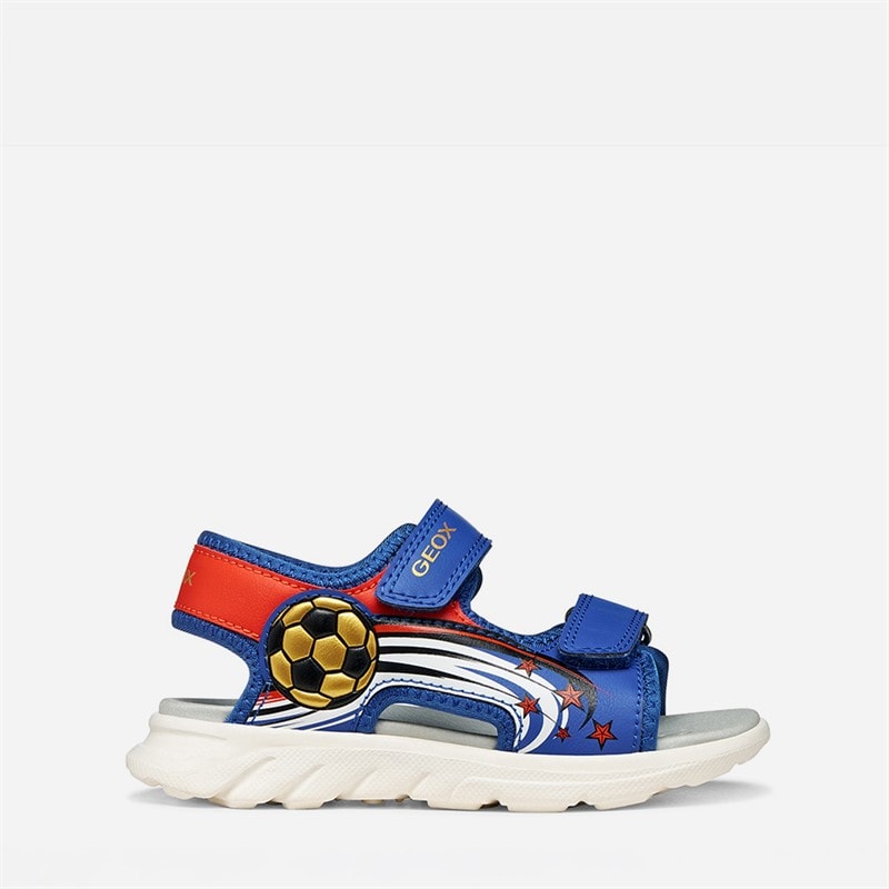 GEOX Infant Boys Airadyum Sandals Royal/Red