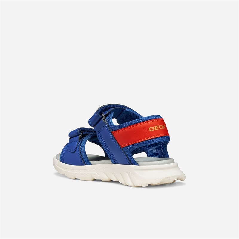 GEOX Infant Boys Airadyum Sandals Royal/Red - Image 3
