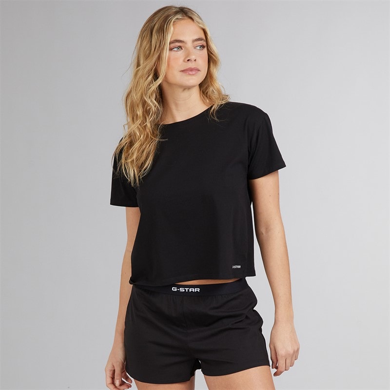 G-STAR Womens Pyjama Set Black - Image 1