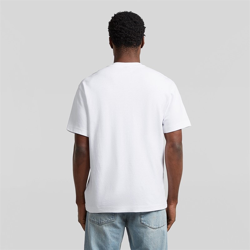 G-STAR Mens Chest Logo T-Shirt White - Image 2