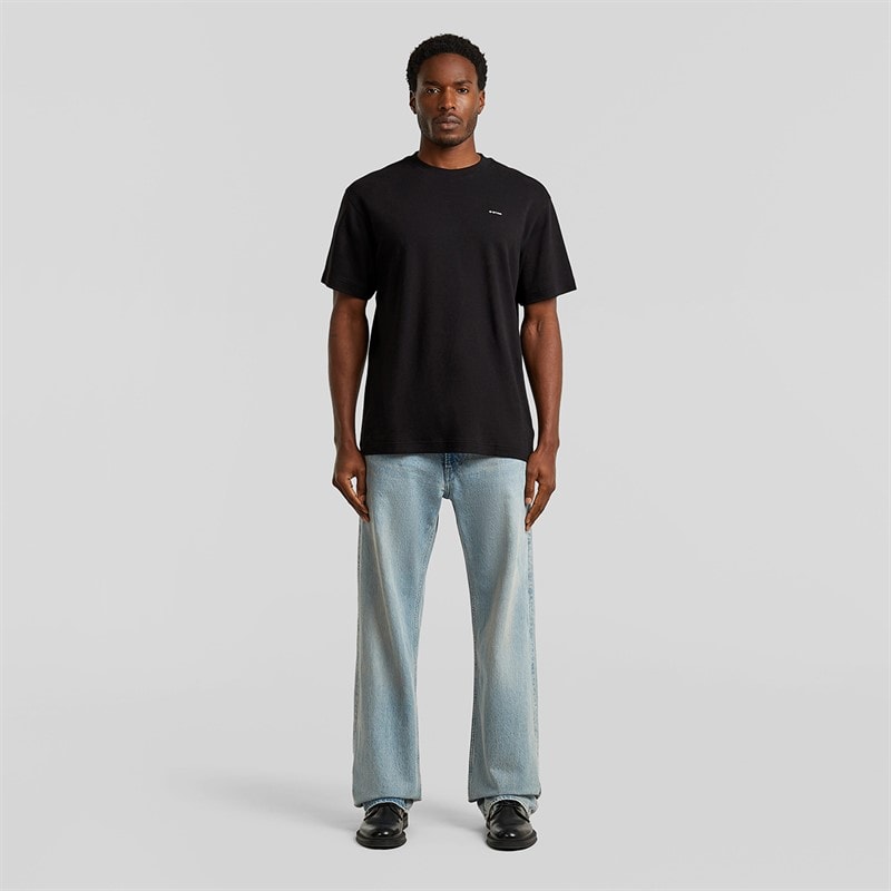 G-STAR Mens Chest Logo T-Shirt Black - Image 4