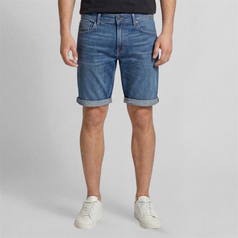 G-STAR Mens 3301 Slim Shorts Blue - Image 1