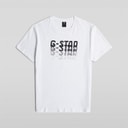 G-STAR Mens Faded T-Shirt White