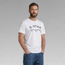 G-STAR Mens Chest Logo T-Shirt White