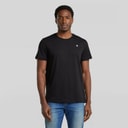 G-STAR Mens Logo Slim T-Shirt Dark Black