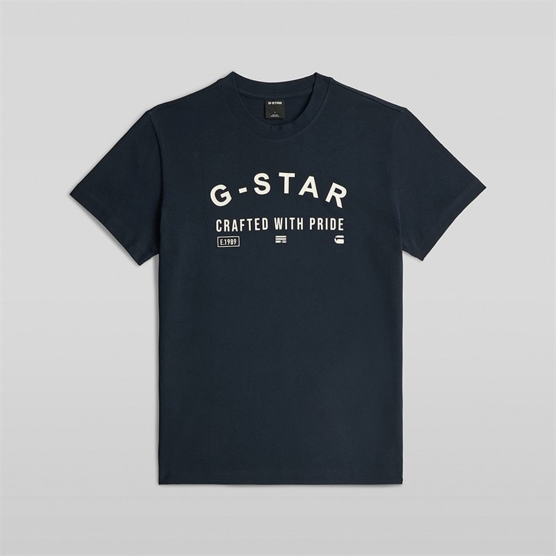 G-STAR Mens Chest Logo T-Shirt Salute - Image 2