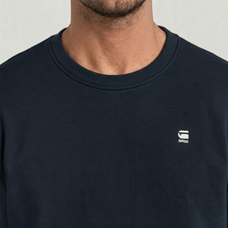 G-STAR Mens Core Sweatshirt Blue - Image 3