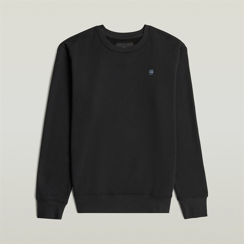 G-STAR Mens Core Sweatshirt Black - Image 2