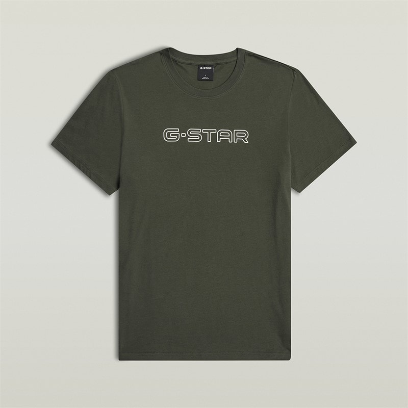 G-STAR Mens Slim T-Shirt Grey - Image 2