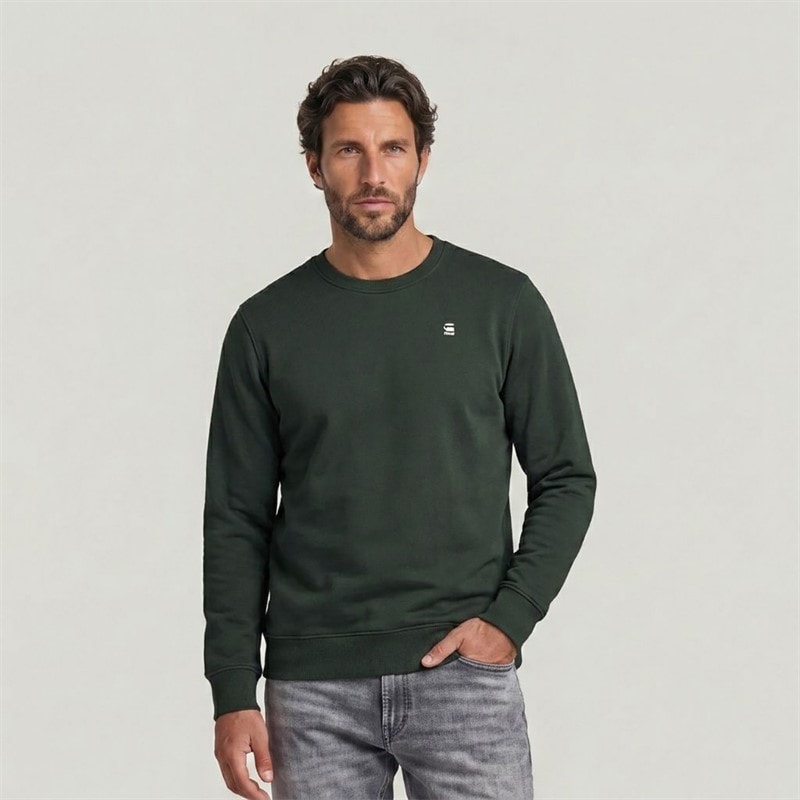 G-STAR Mens Core Sweatshirt Grey