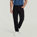 G-STAR Mens Regular Tapered Cargo Trousers Black