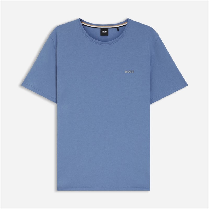 Hugo Boss BOSS Mens Mix And Match T-Shirt Light Blue - Image 1