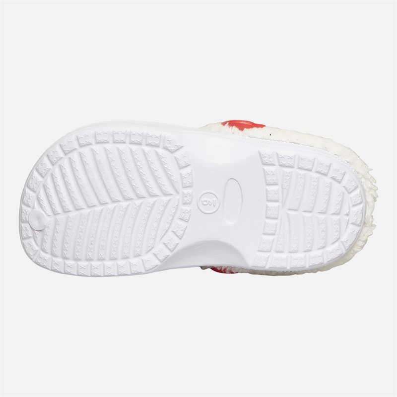 Hello Kitty Infant Girls Fur Lined Clogs White/Red - Image 3