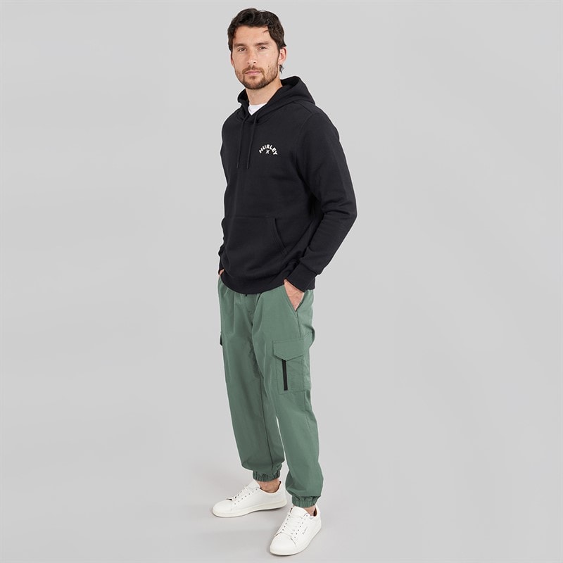 Hurley Mens Adventure Cargo Joggers Great White - Image 4