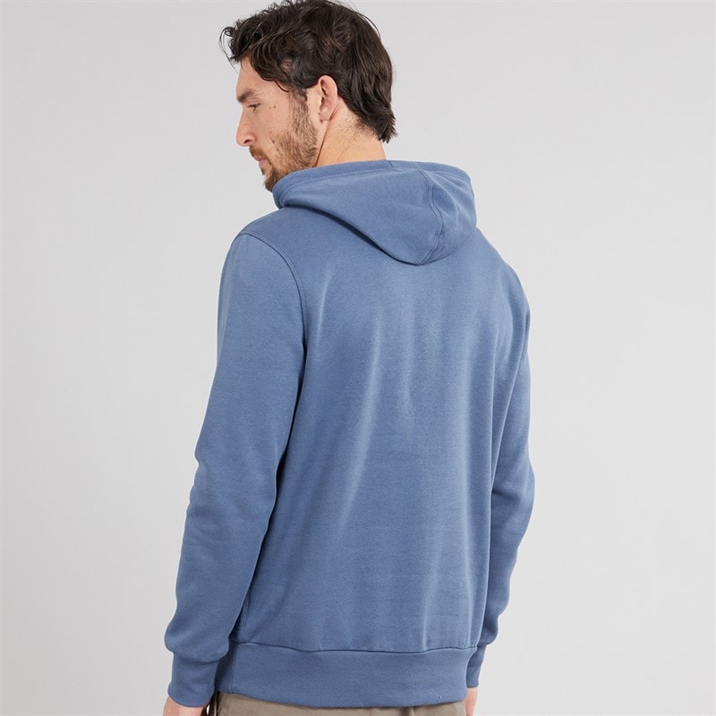 Hurley Mens O&O Pullover Hoodie Dark Blue - Image 2