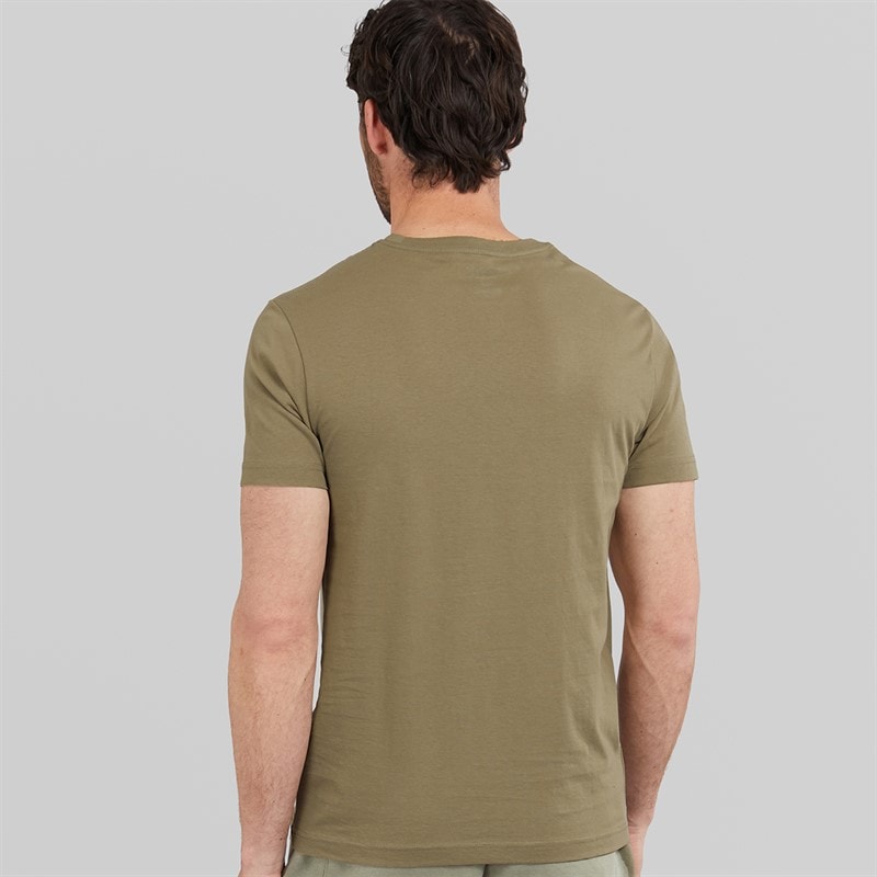 Hurley Mens Econolines Graphic T-Shirt Olive/Khaki - Image 2