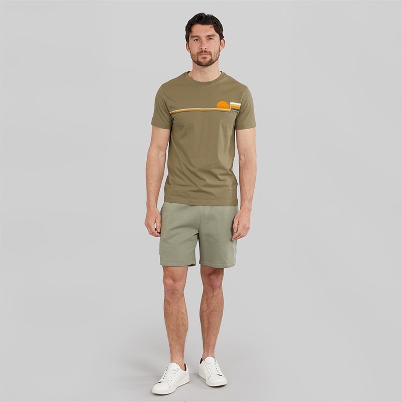 Hurley Mens Econolines Graphic T-Shirt Olive/Khaki - Image 4