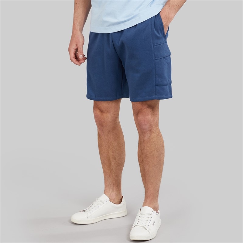 Hurley Mens Pacific Cargo Shorts Industrial Blue