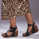 Blowfish Womens Hydra Sandals Black Pisa