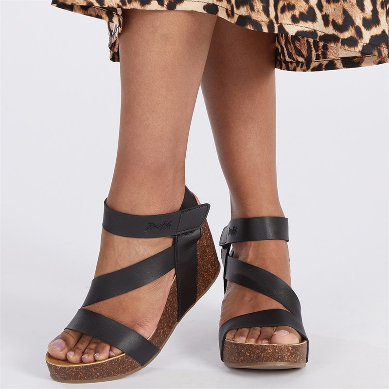 Blowfish Womens Hydra Sandals Black Pisa - Image 5