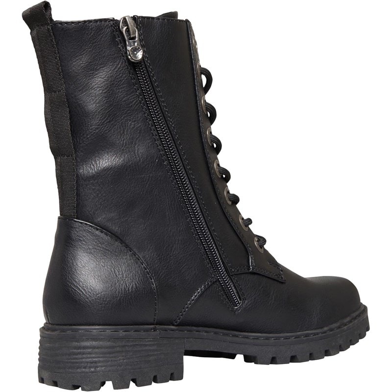 Blowfish Womens Ruffle Boots Black Bronco - Image 4