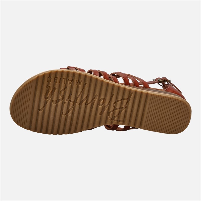 Blowfish Womens Bloomy Ankle Strap Sandals Scotch Dyecut - Image 2