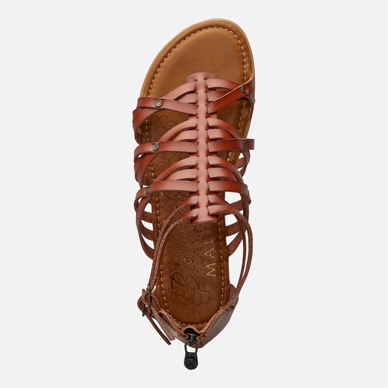 Blowfish Womens Bloomy Ankle Strap Sandals Scotch Dyecut - Image 4
