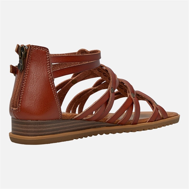 Blowfish Womens Bloomy Ankle Strap Sandals Scotch Dyecut - Image 5