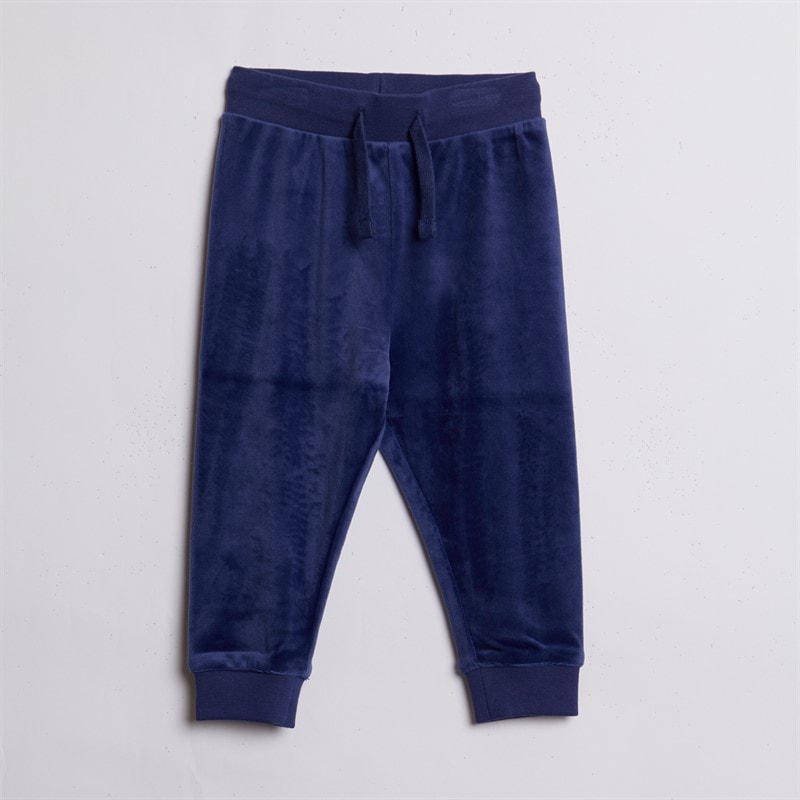 Juicy Couture Baby Girls Velour Heart Logo Tracksuit Blueprint - Image 2