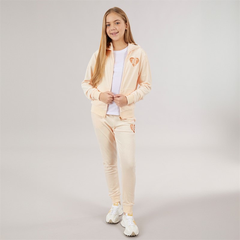 Juicy Couture Girls Velour Tracksuit Shell - Image 1
