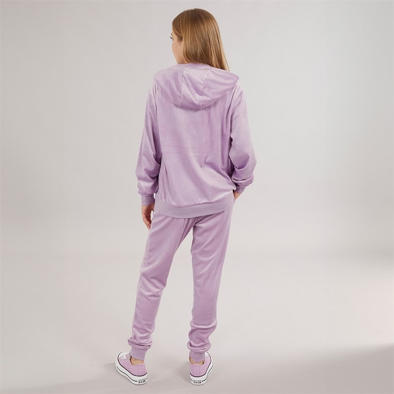 Juicy Couture Girls Velour Tracksuit Lavenula - Image 2