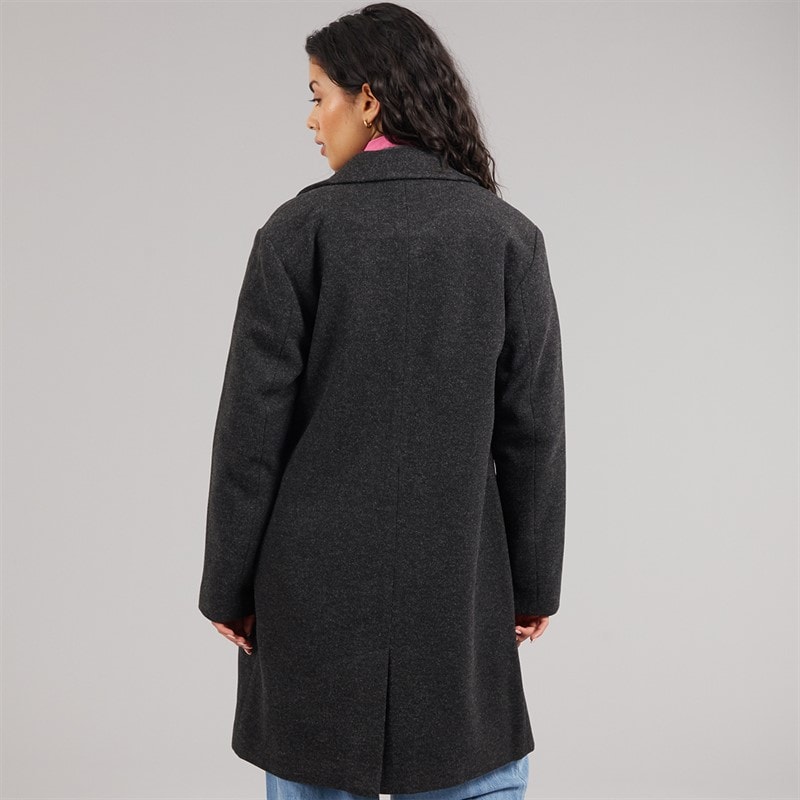 Jacqueline De Yong Womens Echo Life Coat Black - Image 2