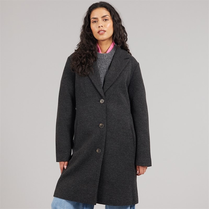 Jacqueline De Yong Womens Echo Life Coat Black - Image 3