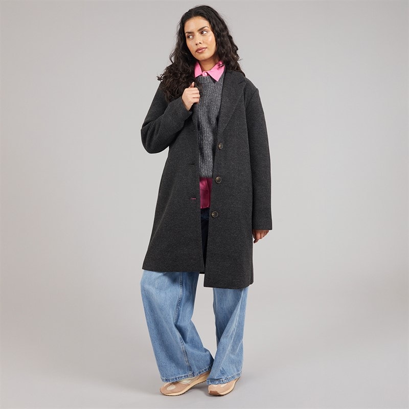 Jacqueline De Yong Womens Echo Life Coat Black - Image 5