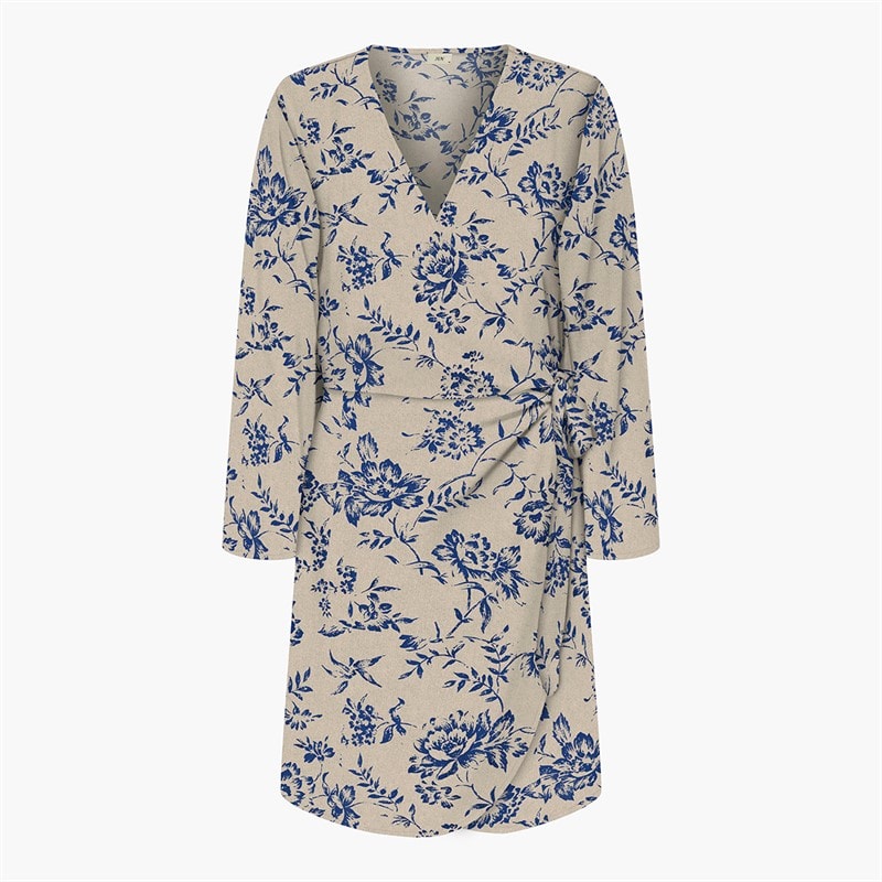 Jacqueline De Yong Womens Sezen Dress Tapioca
