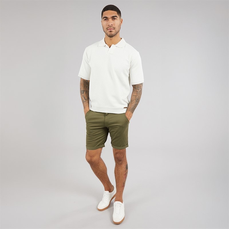 JACK & JONES Mens JJ Base Chino Shorts Olive Night - Image 3