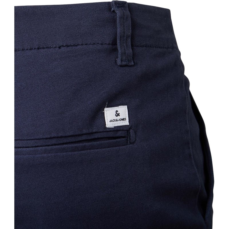 JACK & JONES Mens JJ Base Chino Shorts Navy Blazer - Image 3