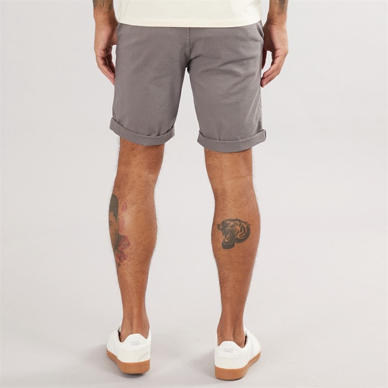 JACK & JONES Mens JJ Base Chino Shorts Charcoal Grey - Image 2