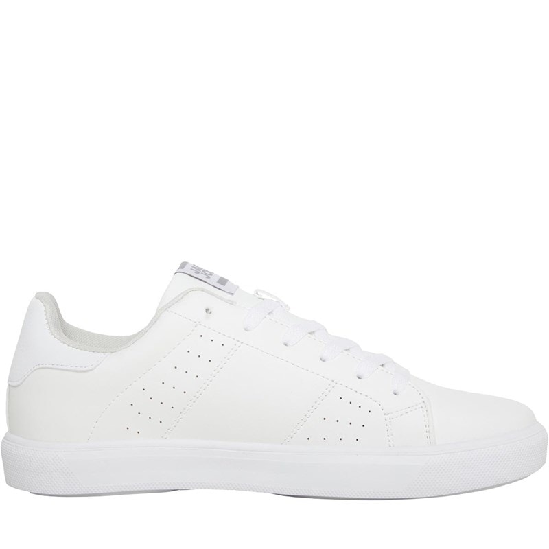 JACK & JONES Mens Ealing Trainers White - Image 5
