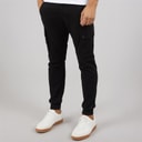 JACK & JONES Mens Paul Warner AKM 111 Cargo Pants Black
