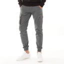 JACK & JONES Mens Paul Warner AKM 111 Cargo Pants Asphalt