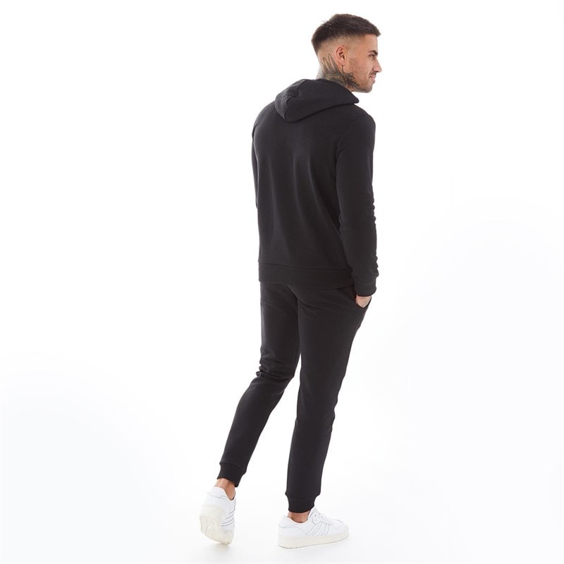 JACK & JONES Mens Bank Tracksuit Black - Image 2
