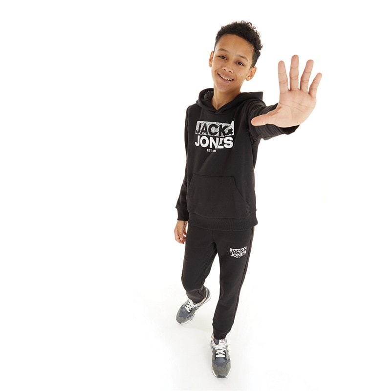 JACK & JONES Boys Zero Tracksuit black - Image 4