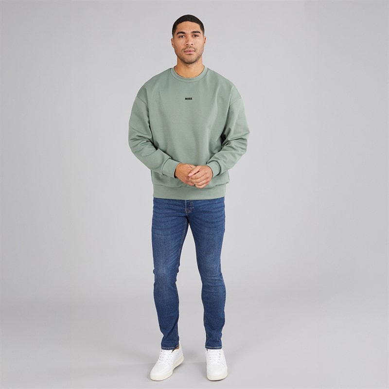 JACK & JONES Mens Glenn SQ 327 Slim Fit Jeans Blue - Image 4