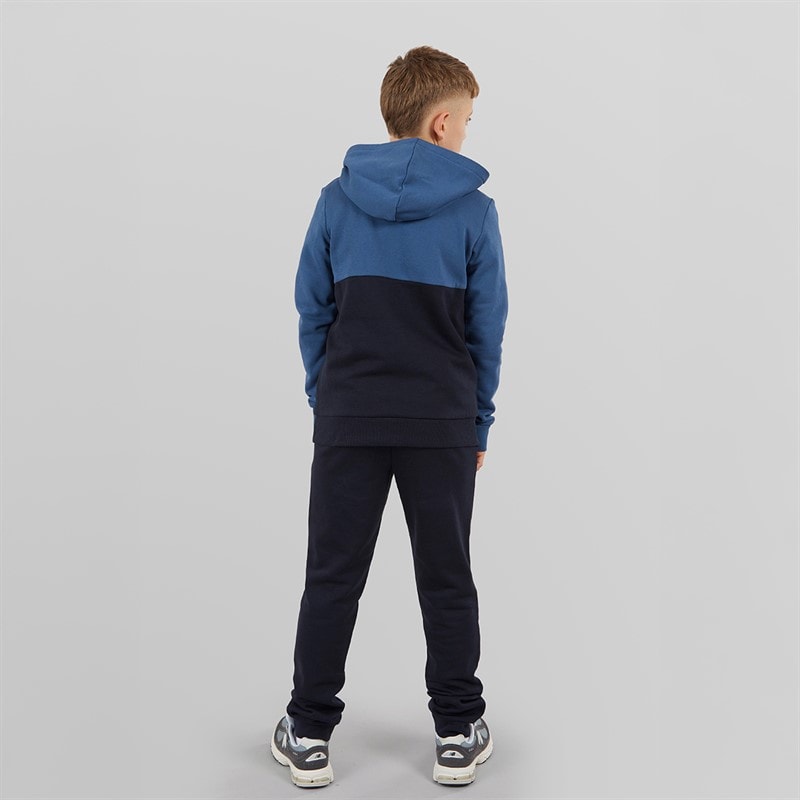 JACK & JONES Boys Miller Tracksuit Ensign Blue - Image 2