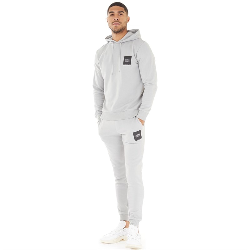 JACK & JONES Mens Lock Tracksuit Alloy - Image 3