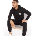 JACK & JONES Mens Lock Tracksuit Black