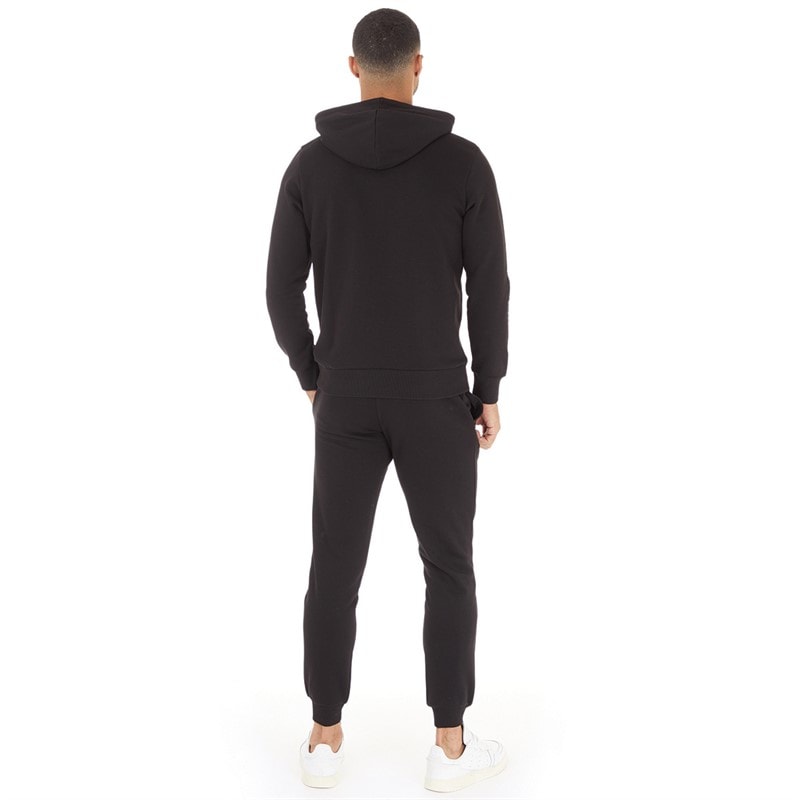 JACK & JONES Mens Lock Tracksuit Black - Image 2