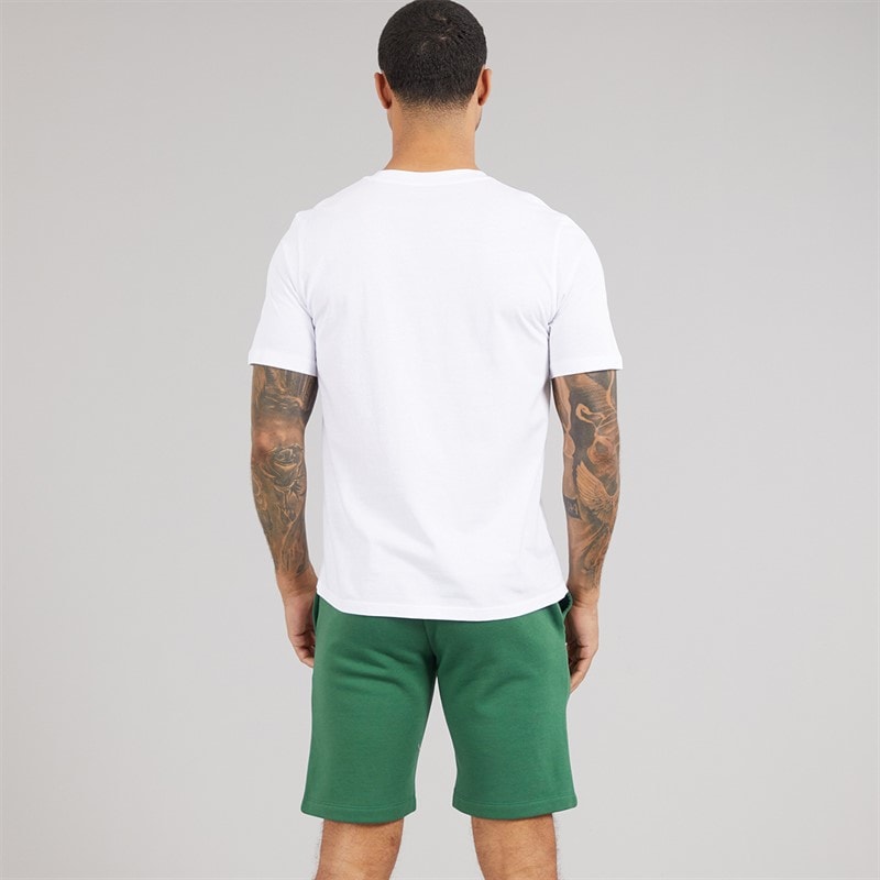 JACK & JONES Mens Chester T-Shirt And Shorts Set Trekking Green - Image 2