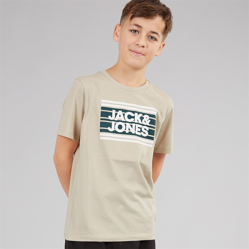 JACK & JONES Boys Neto T-Shirt Moonbeam2